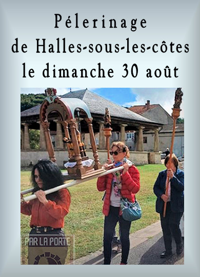 Le pélerinage à Halles aura lieu le dimanche 30 août